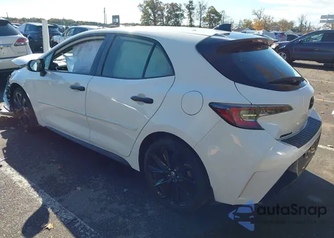 2022 Toyota Corolla Se Nightshade Edition from USA, damaged, VIN JTND4MBE1N3179494